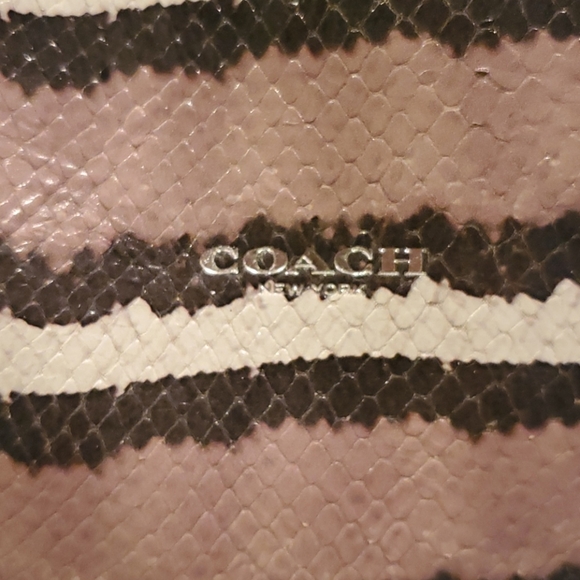 Coach large Bleeker snake domed bag - Picture 11 of 12